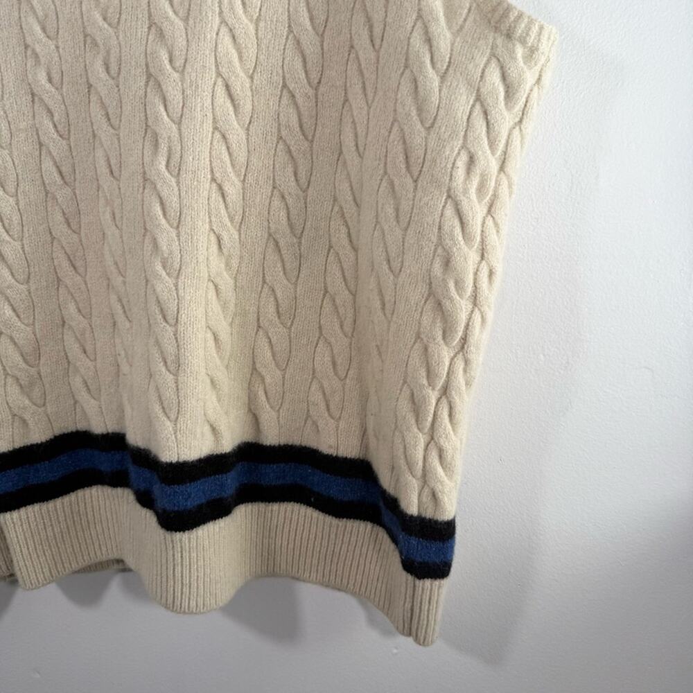 Polo Ralph Lauren Sweater Vest Wool Silk Cashmere Rowing Cricket Tennis XL Tall - Picture 5 of 12